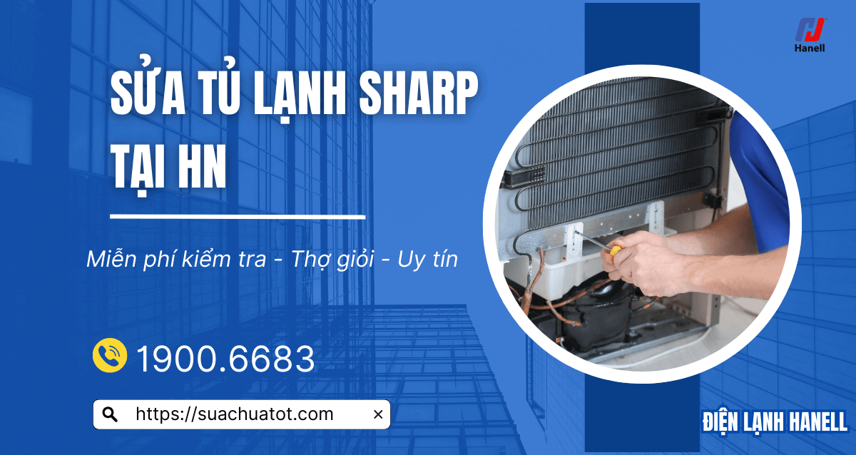 Sửa tủ lạnh Sharp tại nhà – Thợ đến ngay sau 30 phút Sửa tủ lạnh Sharp tại nhà – Thợ đến ngay sau 30 phút